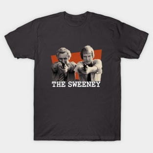 The Sweeney - Jack Regan, George Carter - 1970s British Cop Show. T-Shirt